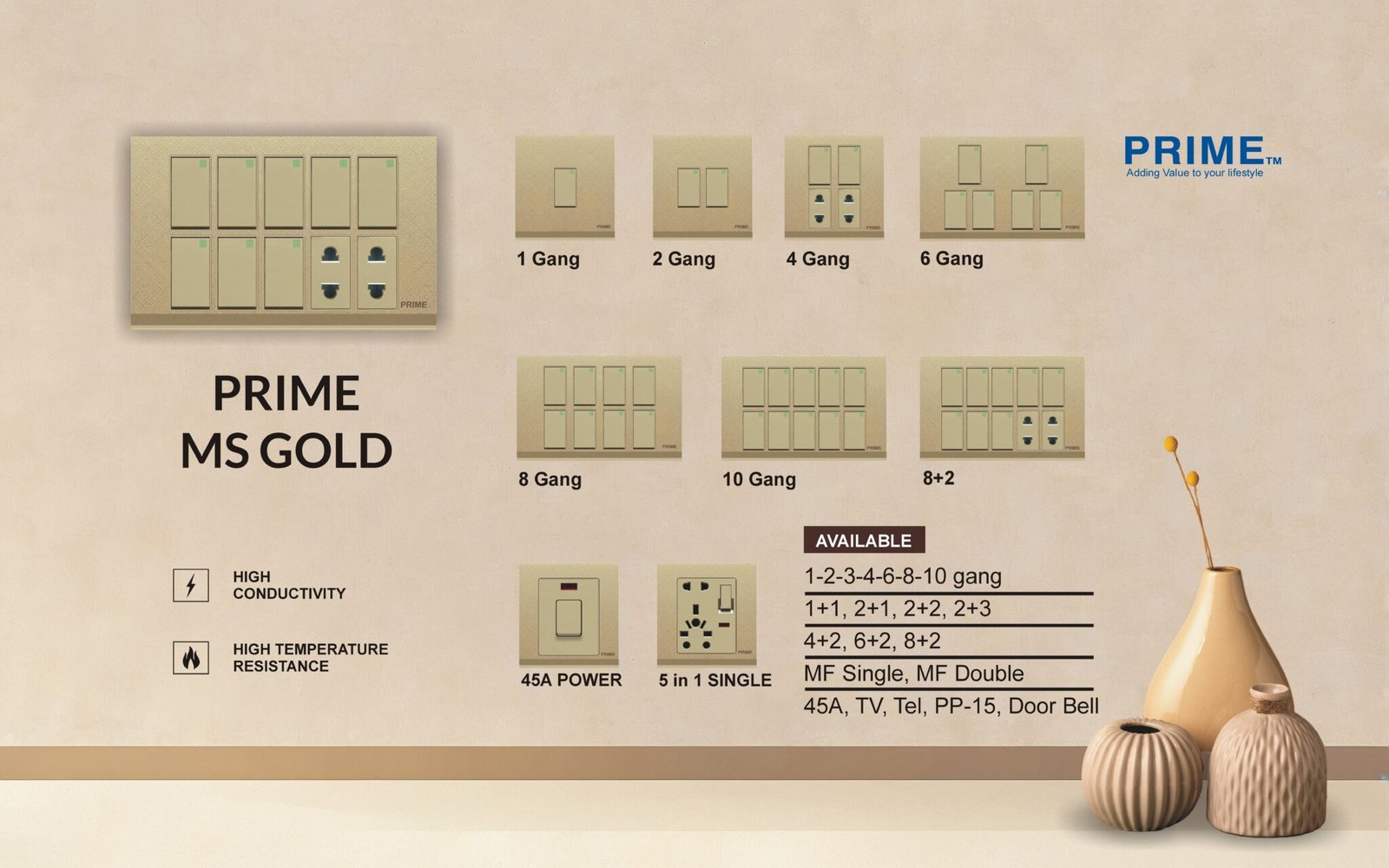 MS GOLD SWITCHES